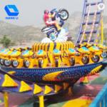 Simple Operate Amusement Park Thrill Rides 24 Persons Capacity Swing Flying UFO