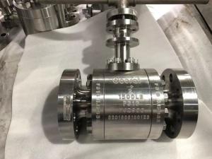Quality 1500lb Side Entry Metal To Metal Seated Ball Valve wholesale