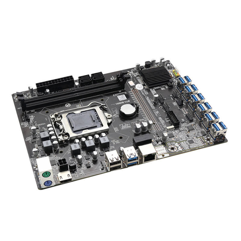 Customized B250C motherboard 12 gpu cheap price motherboard case B250C motherboard classic 12 card SATA