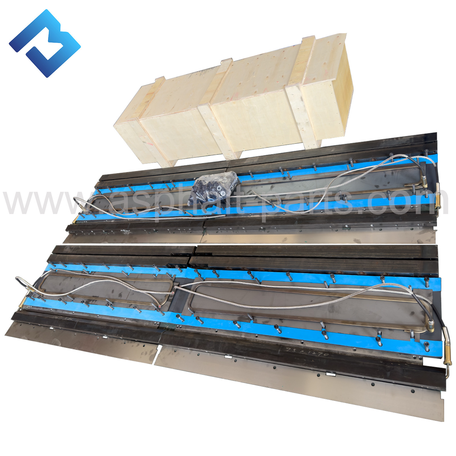 2051694 Screed Plate Service Package / Stove Asphalt Paver Screed System Basic Screed For Ab500-2tp2 Road Construction