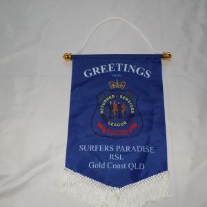 Quality Double Side Sublimation Printing Pennant Custom Logo Blank wholesale