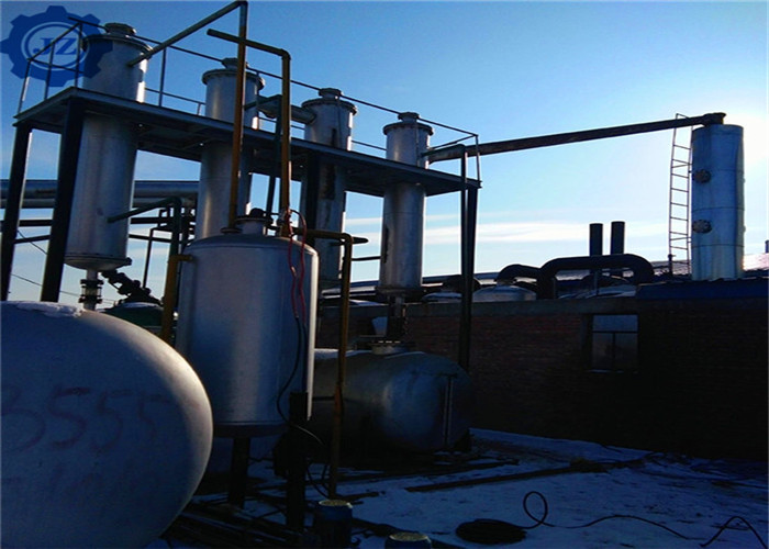 Environmental Friendly Used Engine Oil Recycling Waste Oil Refining To Diesel And Gasoline Machine