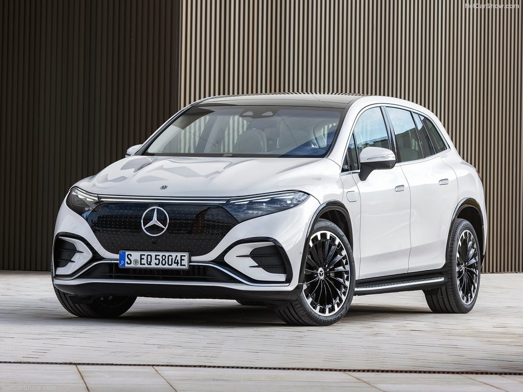 Hottest new energy mercedes-benz 2023 EQS 5 seats SUV 813KM wholesale mercedes ev electric ca