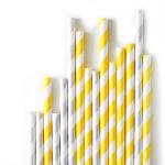 Food Grade Bleached Paper Milkshake Straws Eco Friendly FDA Approved