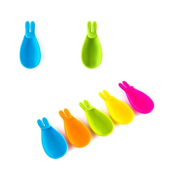 Beautiful Rabbit Tea Bag Holder Cute Silicone Cup Hanging Tool Gift Coffee Tea