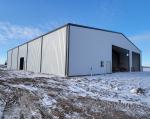 As The Customer Request Commercial Metal Storage Building with PU Insulation