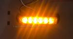 Amber DC12-24V 3W leds , head light , warning Stroboskopy LED light, Markeringsl