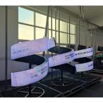 Flexible Commercial Display Panel Indoor P2.5 Shopping Mall Retail Video Wall