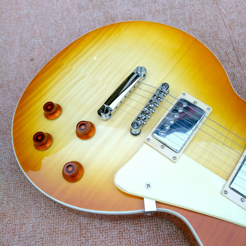 New style of high-quality standard LP 1959 R9 electric guitar, maple top, ebony fingerboard electric guitar