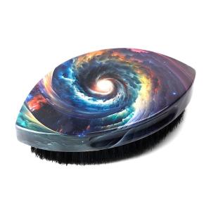 Quality OEM Water Sticker Soft Medium 360 Wave Brush Mens Boar Bristle Hair Brush wholesale