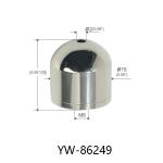 Wire Rope Ceiling Parts Stainless Steel Hemispherical With Groove YW86247