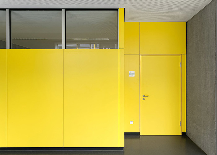 Divided Into Upper And Lower Two-stage Steel Board Panel Office Solid Partition Wall