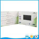 2.4 To 10 Inch Video Mailer Card A4 / A5 Mp3 / Mp4 Customize Lcd Screen