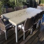 Customized Cement Furniture Living Room Table Concrete Furniture Side Table