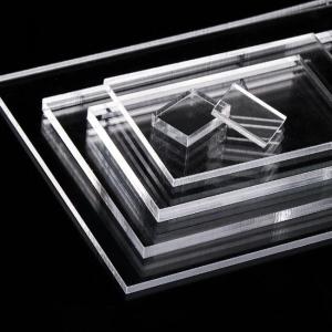 Quality 1.0mm 88% Transmittance Clear Perspex Sheet wholesale