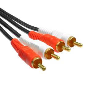 Red And White 1.5M Audio Cable 2RCA  Double Head