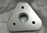 Silver Precision Metal Components , Zinc Plating Precision Aerospace Components