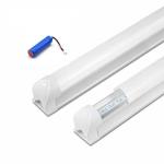 No Flickering Emergency LED Tube Light: Milky and Clear Cover, 120-180 Degree