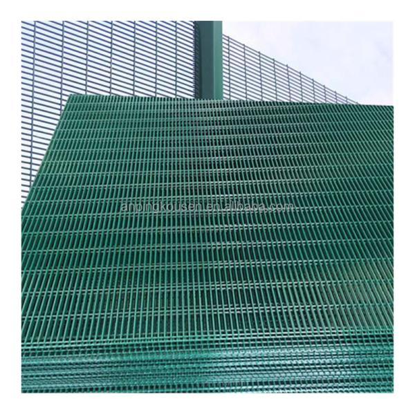 Heat Treated 358 Anti Climb High Security Wire Mesh Fence with Low Carbon Steel