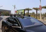 Outdoor Moving P2.5mm IP65 Taxi Top LED Sign Cabs Digital Signage