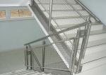 Sus316 2.5Mm Stainless Steel Rope Wire Mesh For Stairs Flexibility