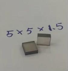 Quality 5x3x1.2mm Monocrystalline Diamond CVD 2PT 110 / 4PT 100 Mechanic Grade wholesale