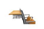 SGS Electrostatic Powder Coating College Student Chairs School Education