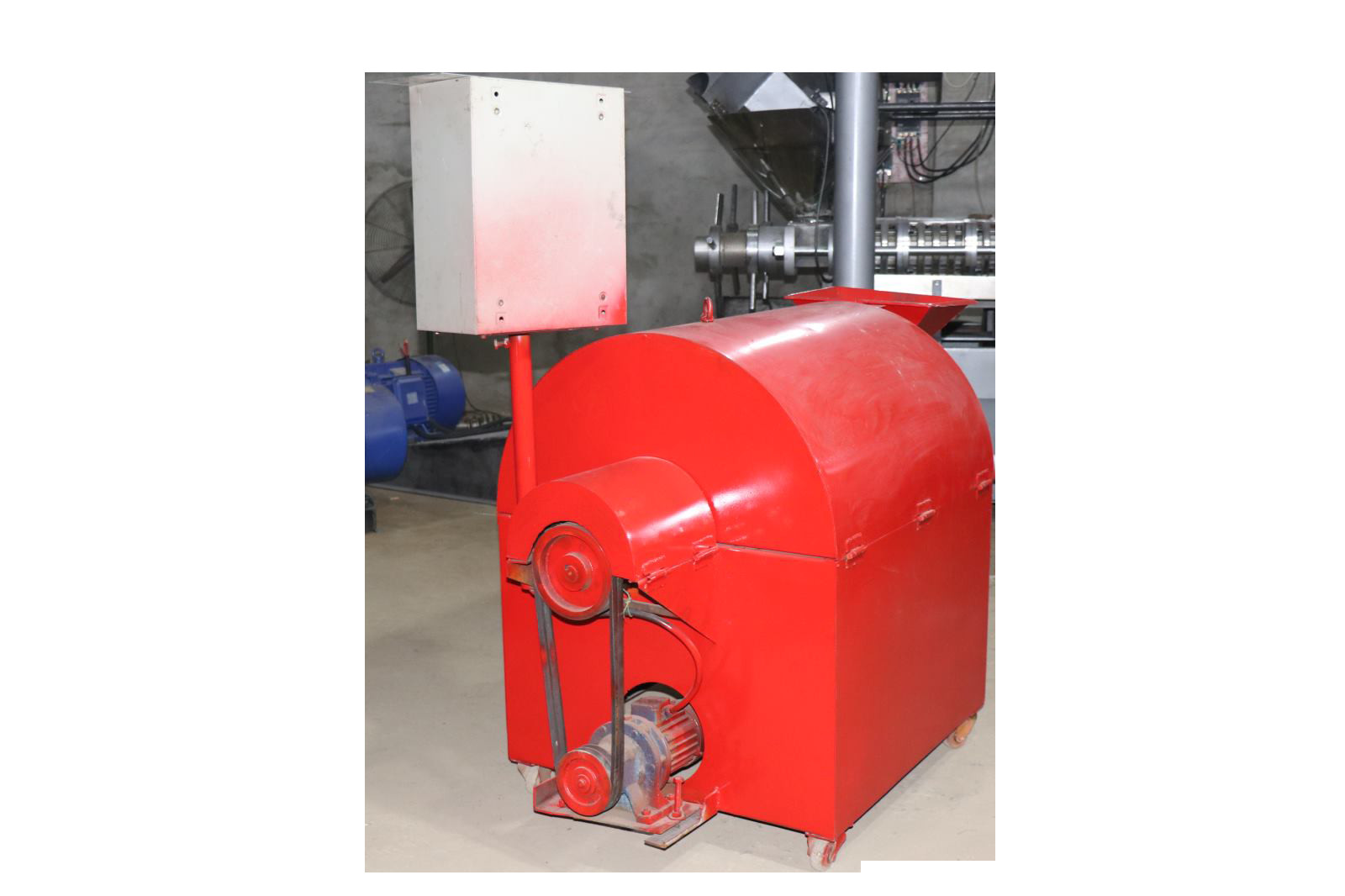 15kw Power Industrial Roasting Machine Electric Heat 50 Kg / Batch Capacity