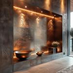 304 / 316 Sleek Stainless Steel Recessed Niche for Commercial Use