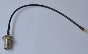 Quality Custom RF Cable Assembly TNC Female To MMCX Male Connector RG 174 Cable wholesale