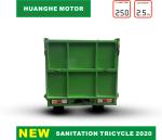 4 Stroke 12v 120ah Open Body 200cc Cargo Tricycle