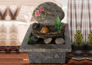 Quality 6 Inch Small Rockery Flowers Indoor Outdoor Fountains wholesale