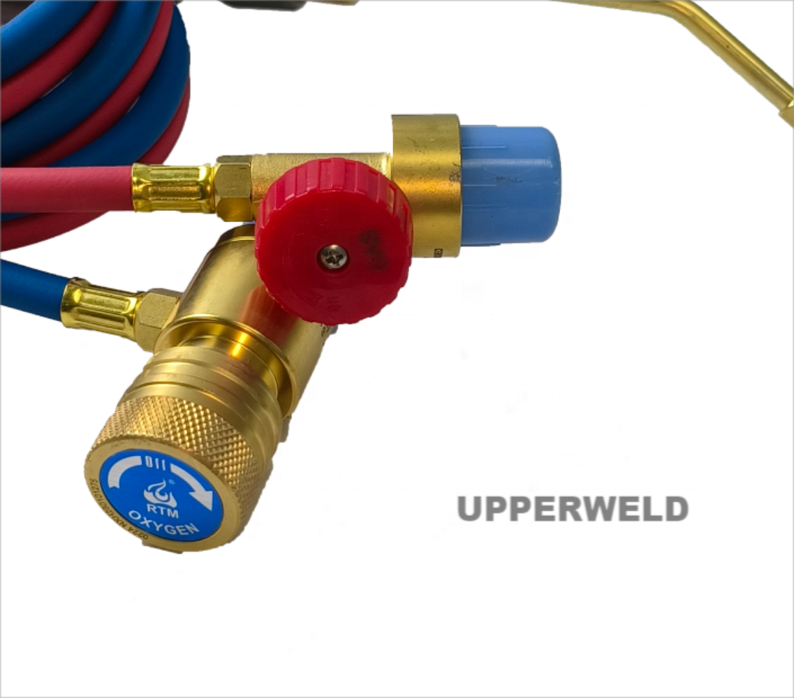 Oxygen MAPP Torch Kit for Soldering and Brazing Temperature up to 3550C Portable Design