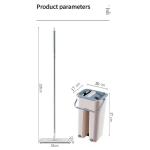 Household Cleaning Microfiber Floor Mop 360 Degree Rotation With Bucket