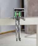 Square Sliding Shower Cubicle Polished Bathroom Glass Cubicle