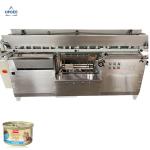 Automatic canned food cat can food cold glue labeling machine dog canned food