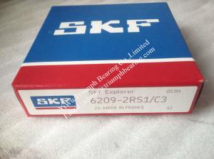 Quality Deep Groove Ball Bearings 6209-2RS1/C3 , 6209-2RS1 wholesale