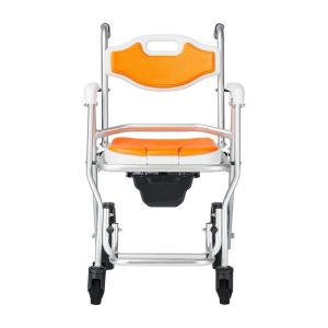 Quality Lightweight Foldable Commode Chair Corrosion Resistance For Elderly And Disabled wholesale