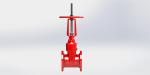 Outside Screw Yoke Type UL FM Gate Valve For Fire Protection Service