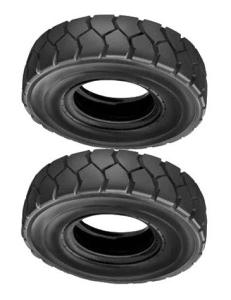 Quality 11.00-20 Solid Rubber Forklift Tires For Agricultural Tyres / Tractors wholesale