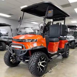 Quality 4 Seater Lift Gasoline Golf Cart With Special Ac Motor 4-7kw Kids wholesale