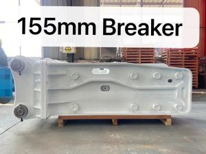 Quality 155mm Hydraulic Breaker Hammer HB20G HB30G Wakestone Jack Hammer Top Type wholesale