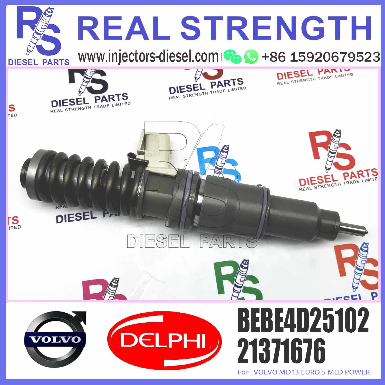 4 Pins Diesel Fuel Injector 21340615 Fuel Injection Nozzle BEBE4D25002 BEBE4D25102 For V-O-L-V MD13