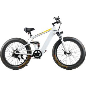 Quality KMC Chain Electric Fat Tyre Mountain Bike , Shimano Electric Bicycle wholesale