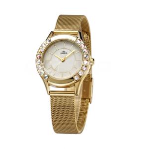 Quality Elegance Women Jewelry Watch / Stainless Steel Mesh Watches , Quartz Movement wholesale