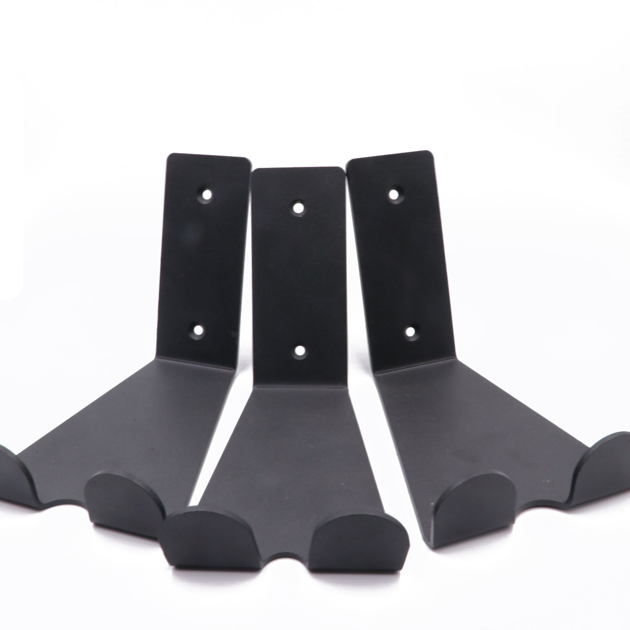 Elegant and Space-Saving Bicycle Storage with Pedal Suspension and Power Coating Holder