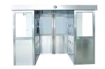 Automatic double door cargo air shower room