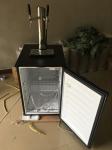 Beer kegerator cooling dispenser