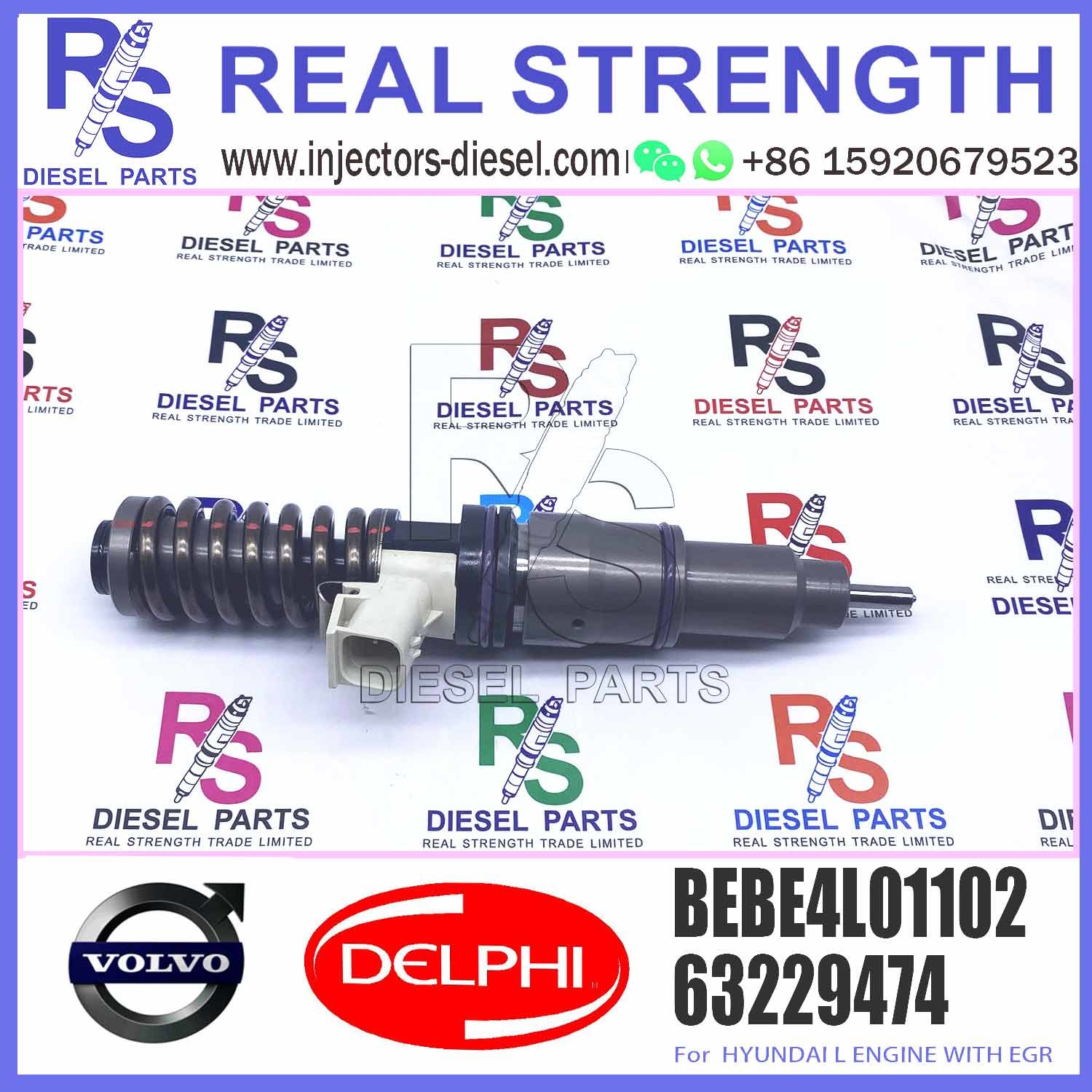 Diesel Fuel Common Rail Injector BEBE4L01001 BEBE4L01002 BEBE4L01102 For E3.5 New Technology