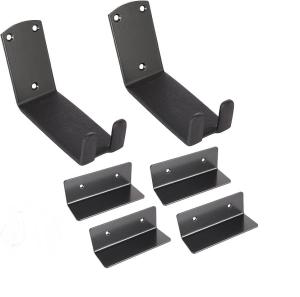 Quality Convenient Bike Storage with Rubber Pad Powder Coated Bike Pedal Hanger Wall Mount wholesale